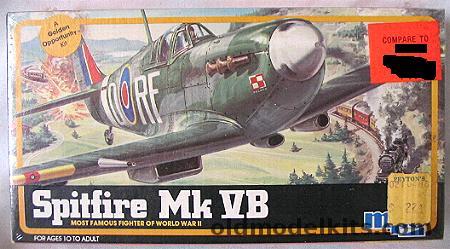 MPC 1/72 Spitfire MKVb, 1-4007 plastic model kit